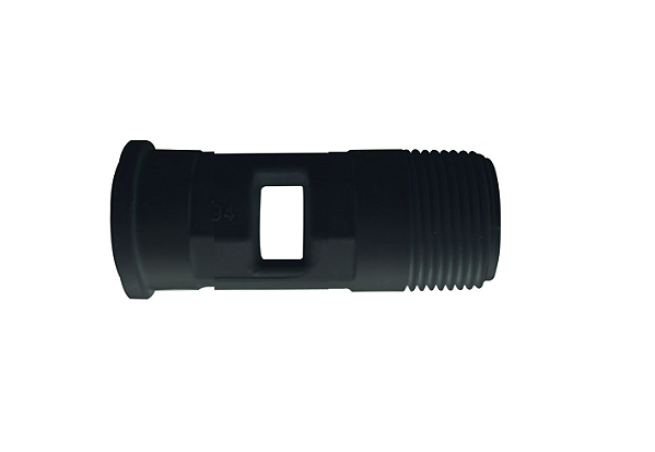 Pead - Tubete Curto Oitavado PP Pvc Maciço PN10