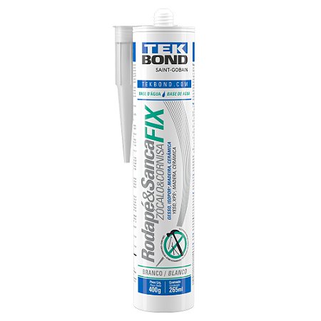Cola Rodape e Sanca Fix Tek Bond 400g