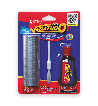 Manta Asfalt - Vedatudo Aluminio Encartelada 10 cm x 1m