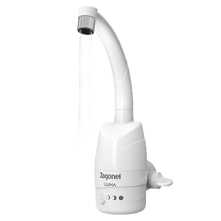 Torneira Eletrica Zagonel Luna Branca 220V x 5500W