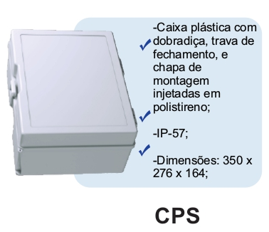 Caixa Painel para Quadros de Automação CPS 03
