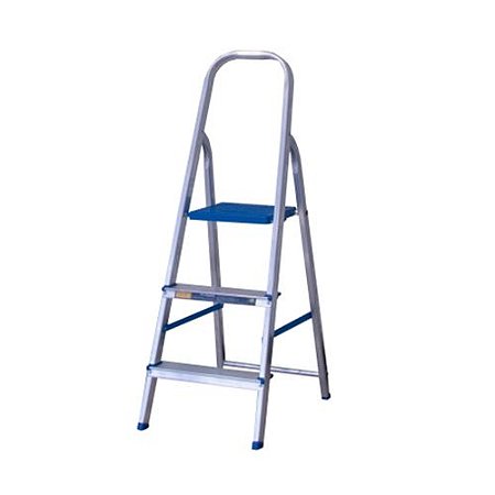 Escada Aluminio 3 Degraus 1,16M