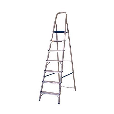 Escada Aluminio 7 Degraus 2,10M