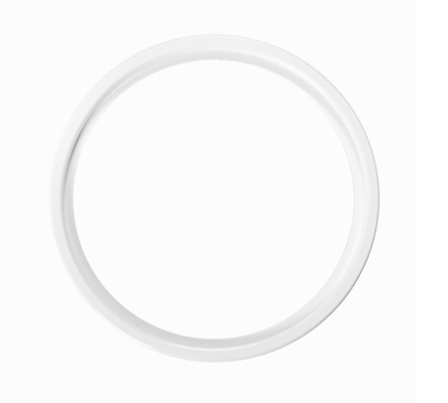 Porta Grelha Redonda Branco 150mm