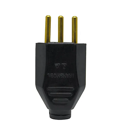 Pino 3x20A Gigante Preto