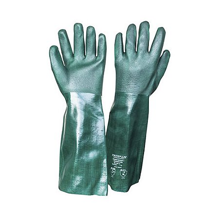 Luva Mao PPM17 Malha de Algodão com Banho PVC 35cm