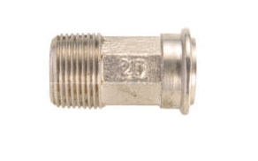 Tubete Galvanizado Curto 3/4''