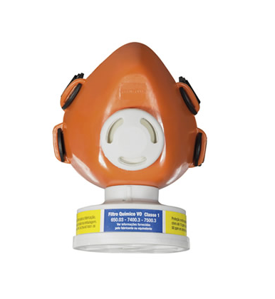 Respirador 1/4 Facial com filtro VO