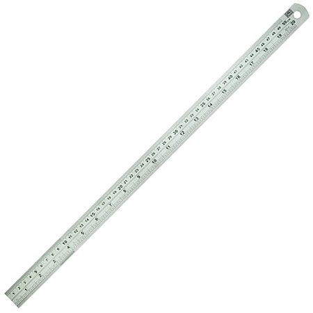 Regua Escala Aço Inox 30cm
