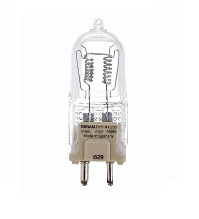 Lampada Bipino 220V x 650W Osram 64686 DYR