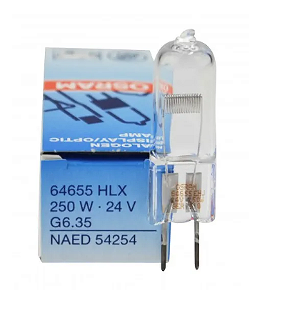 Lampada Bipino 24V x 250W Osram 64655 HLX