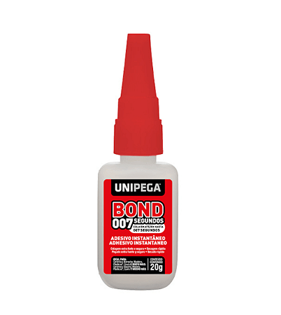 Cola Instantanea Bond 007 Frasco 20g