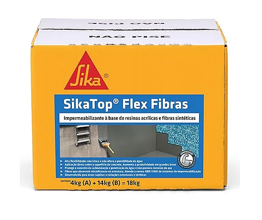 SikaTop Flex Fibra 18Kg Bicomponente