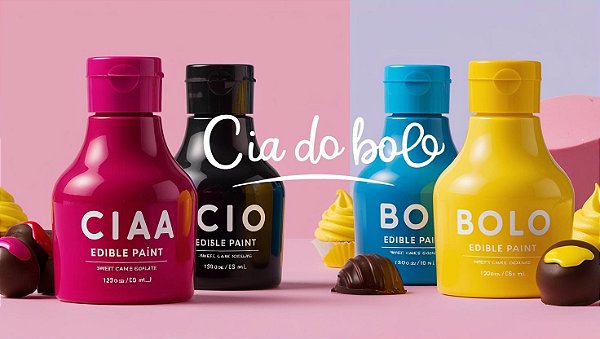 Tinta comestivel para transfer de Chocolate /Suspiro e Pirulitos