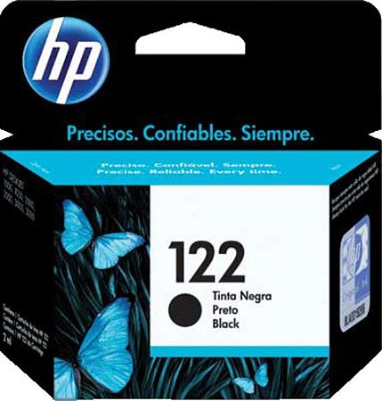 Cartucho comestível HP 122 PRETO-COLOR