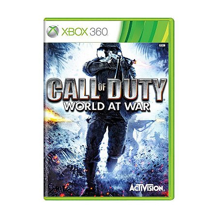 Jogo Call Of Duty World at War Xbox 360 - Usado - Console Games