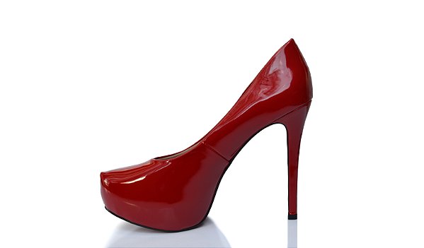 sapato scarpin meia pata