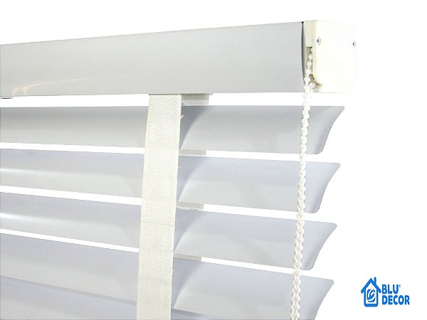 persiana de aluminio branca