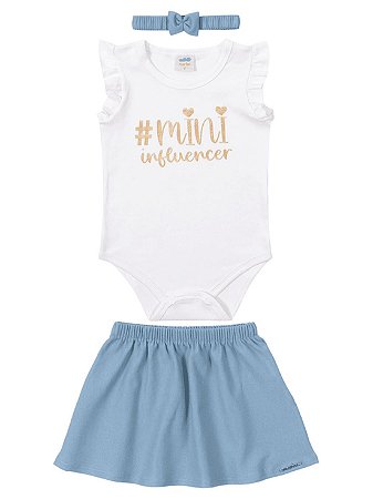 BODY MINI INFLUENCER PARA BEBÊ