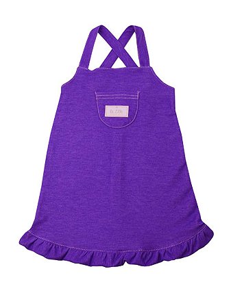 Vestido Jardineira Gardener Lavanda Be Little