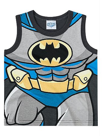 Camiseta Brandili Regata Batman Preta - Baboobee - Roupas para Bebês e  Crianças até 3 anos