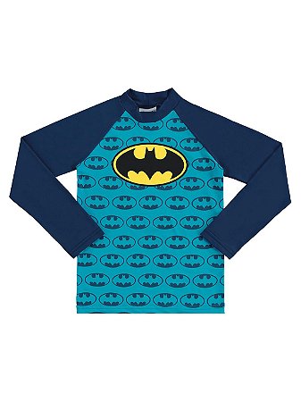 Camiseta Surfista Marlan FPS Longa Liga da Justiça Batman