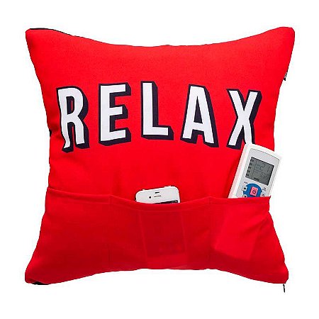 Almofada Relax com porta controle