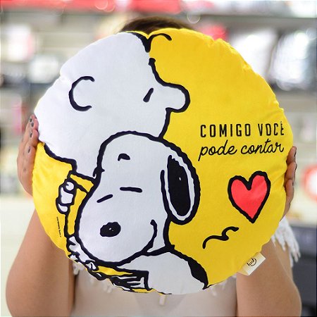 Almofada Snoopy amizade