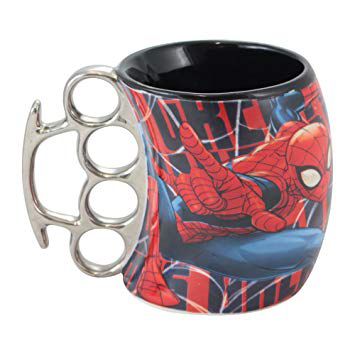 CANECA SOCO INGLES 350ML SPIDER MAN