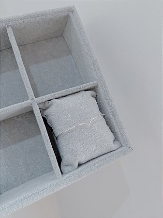 Pulseira de prata bracelete em v regulavel atacado