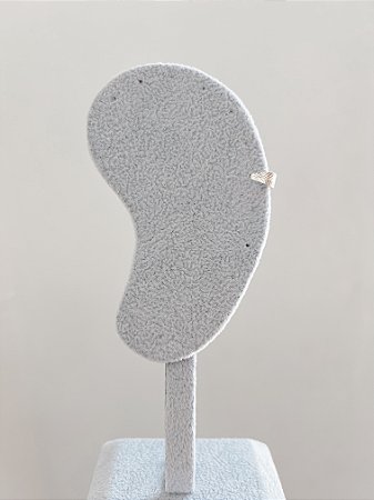 Piercing de prata folha fake atacado