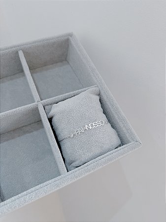 Pulseira de prata pai nosso 20cm atacado