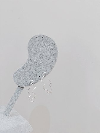 Brinco de prata argola fio ondulado m atacado