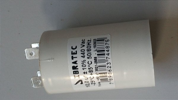 Contactor  10,0 uf +- 10% 440 Vac -25C +85C 50/60Hz