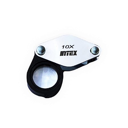 LUPA DE BOLSO EM METAL INTEX 23 - 10X cod: 667