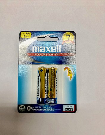 PILHA MAXELL/PHILIPS "AA" ALKALINE cod: 2770/2772