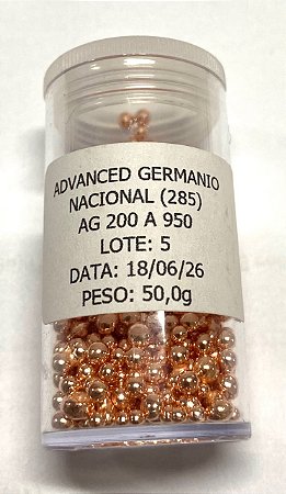 LIGA PARA PRATA GERMÂNIO (285) POTE COM 50 GRAMAS cod:2321