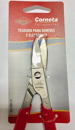 TESOURA ORIGINAL CORNETA AÇO P/ OURIVES  cod: 2389