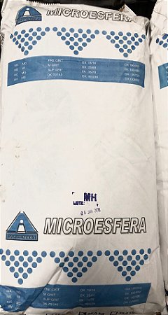 MICROESFERA EM VIDRO PARA JATEAMENTO - SACO COM 25 KGS (2 dias para envaze)