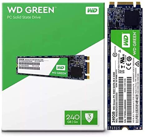 SSD WD GREEN M.2 2280 240GB SATA III 545MB/s WDS240G2G0B