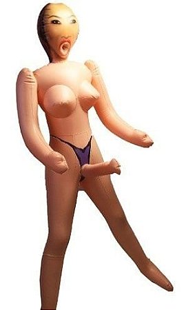 Boneco inflável