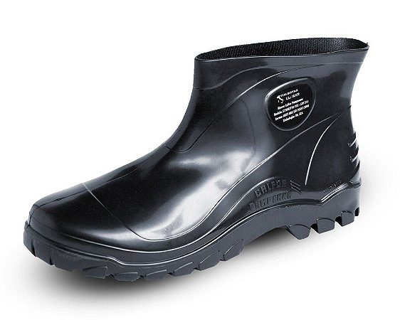 botas de pvc cano curto