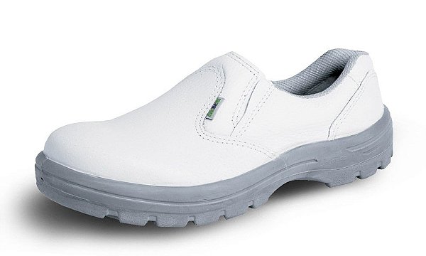 calçado de segurança branco