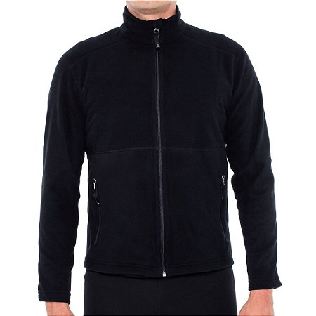 casaco preto masculino com ziper