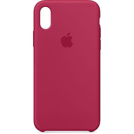 Capa Capinha Case de Silicone para Iphone X / Iphone XS - Vermelha - iSeven  Store