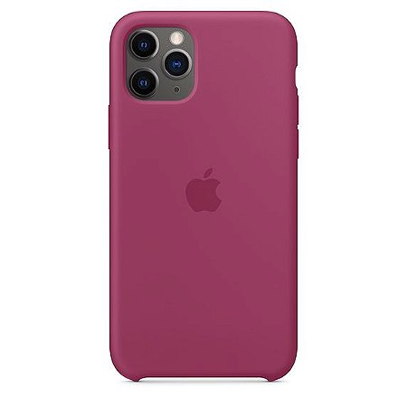 Capa Capinha Case de Silicone para Iphone 11 Pro - Vinho - iSeven Store