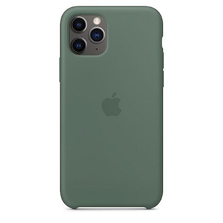 Capa Capinha Case de Silicone para Iphone 11 Pro Max - Verde - iSeven Store