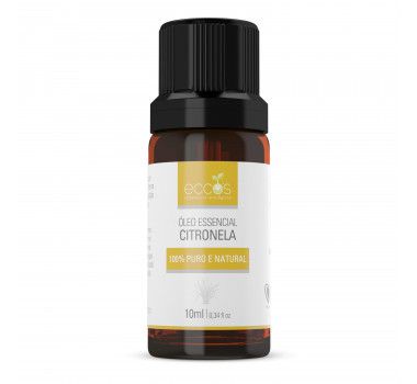 OLEO ESSENCIAL CITRONELA 10ML