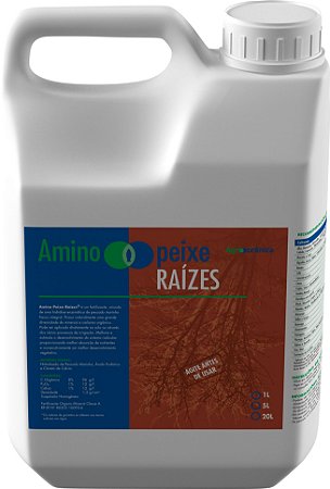 Enraizador Natural para Plantas - Amino Peixe Raízes 5 litros