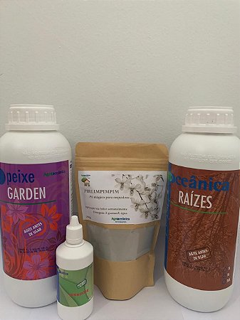 Kit Adubos naturais para Orquídeas